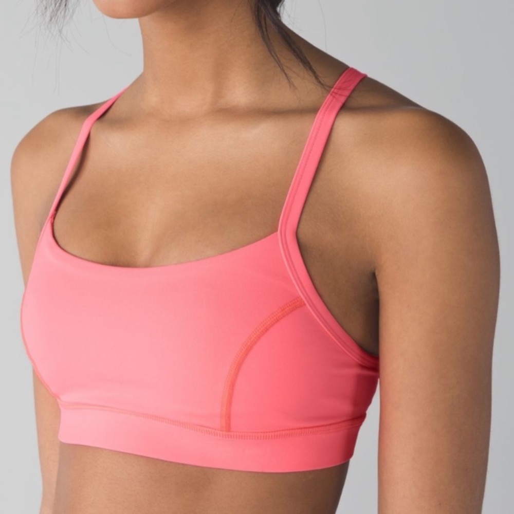 Pink Lululemon Sports Bra
